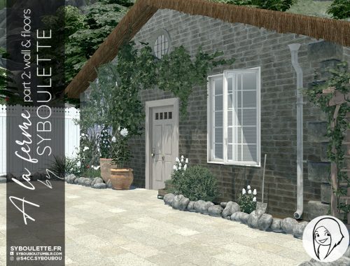 A la ferme part 2 : walls & floors
