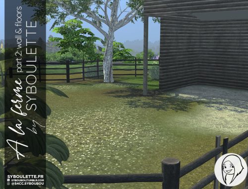 A la ferme part 2 : walls & floors