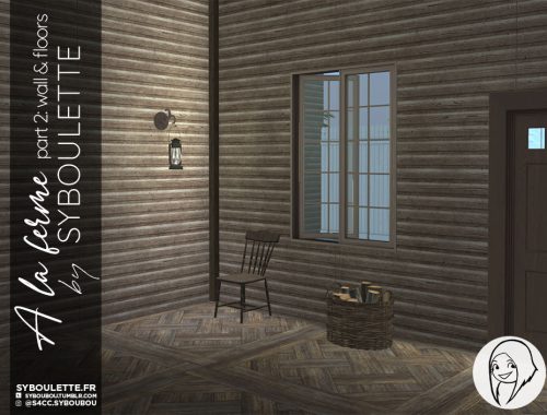 A la ferme part 2 : walls & floors