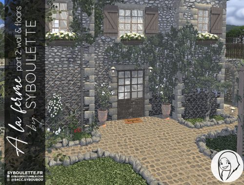 A la ferme part 2 : walls & floors