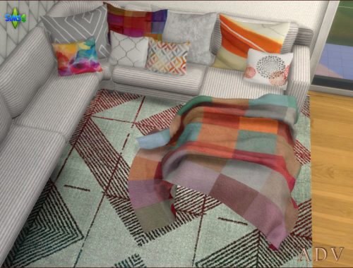 Blankets Pillows and Rugs