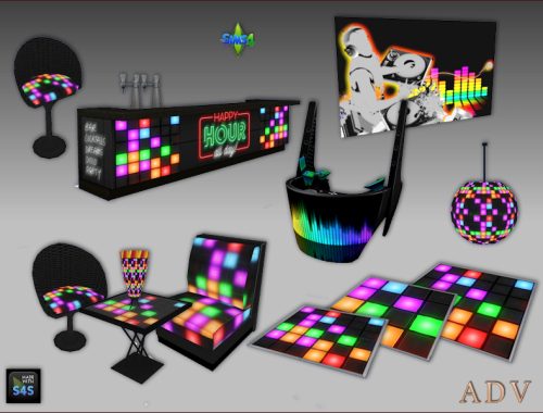 Night Club Furnishing Sets