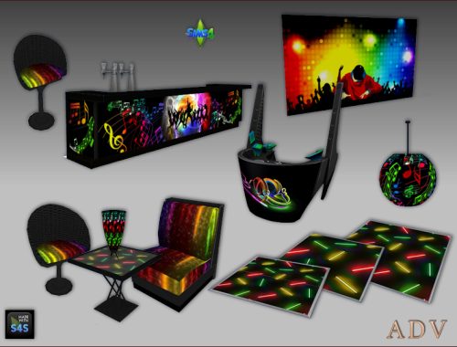Night Club Furnishing Sets