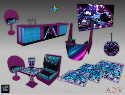 Night Club Furnishing Sets