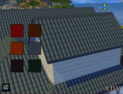 roof tiles