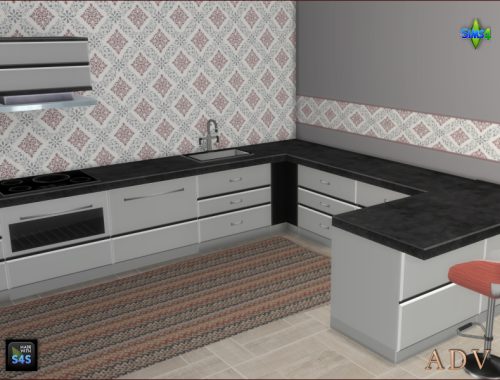 Wallpapers Floors And Rugs For The Kitchen