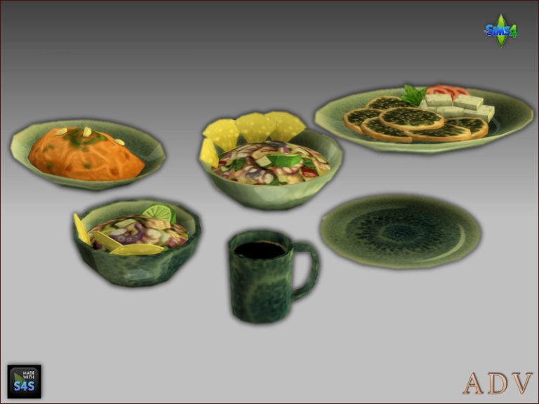 Default Replacements Tableware - The Sims 4 Catalog