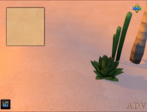 Terrain Paints Sand