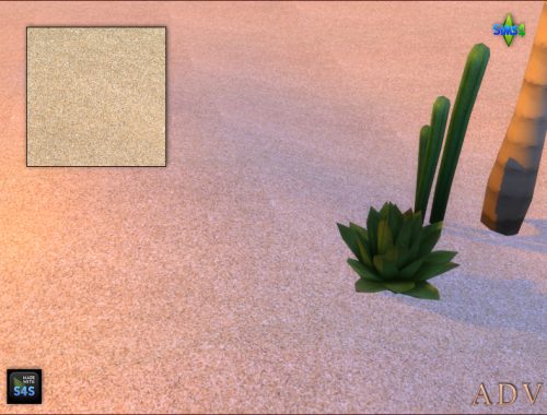 Terrain Paints Sand