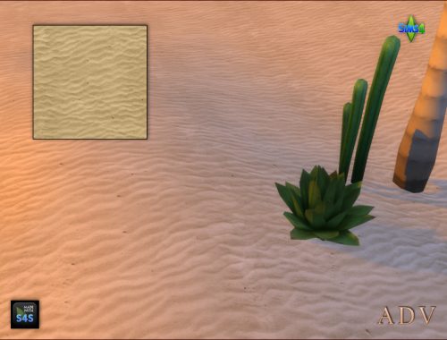 Terrain Paints Sand