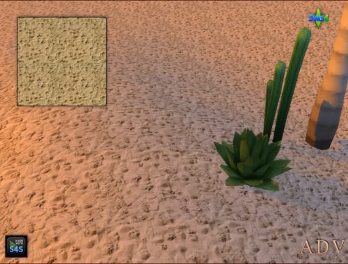 Terrain Paints Sand