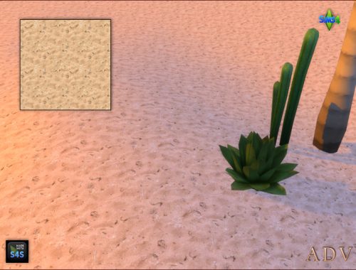 Terrain Paints Sand