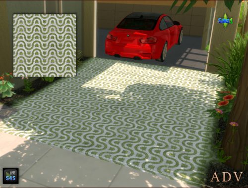 Terrain Paints Grass Pavers