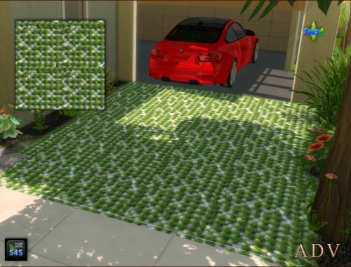 Terrain Paints Grass Pavers