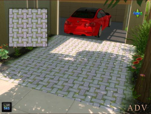 Terrain Paints Grass Pavers