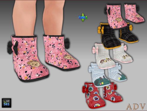 Sweatshirts Pants And Slippers For Toddlers
