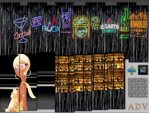wallpaper mural floor nightclub bar