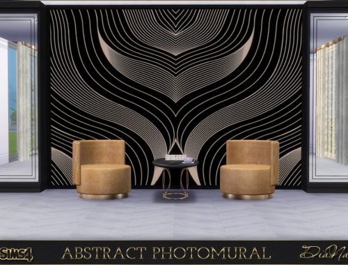 Abstract photomural 4x3
