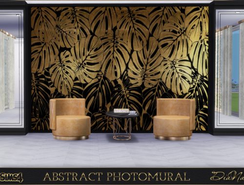 Abstract photomural 4x3