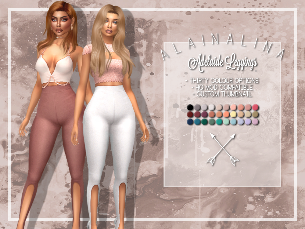 The Sims Resource - Leggings - BT407