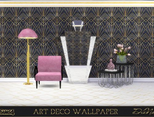 Art deco wallpaper