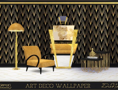 Art deco wallpaper