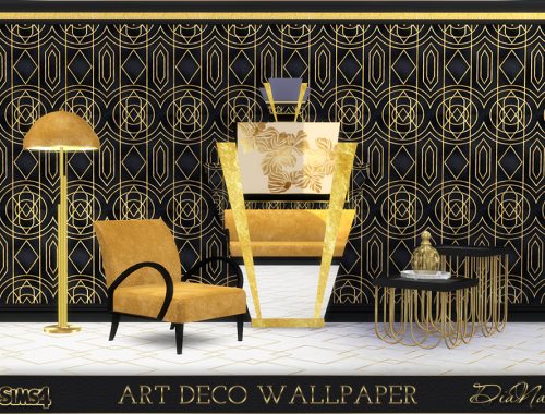 Art deco wallpaper