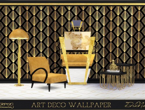 Art deco wallpaper