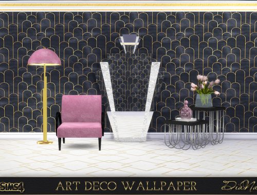 Art deco wallpaper