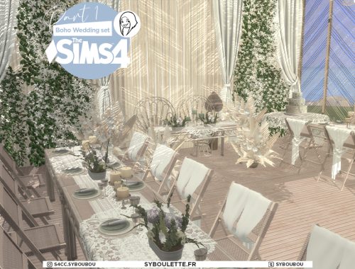 Boho wedding set Part 1