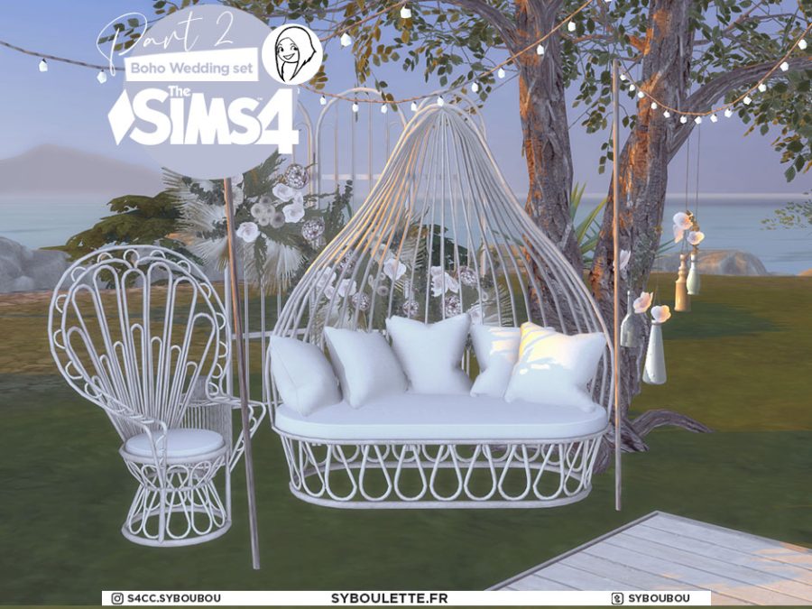 Boho wedding set Part 2 - The Sims 4 Catalog