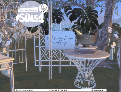 Boho wedding set Part 2