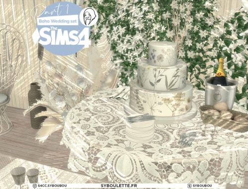 Boho wedding set Part 1