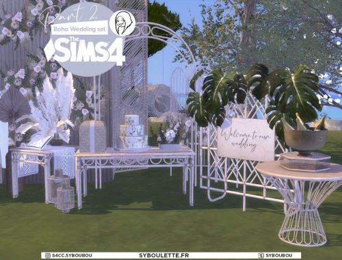 Boho wedding set Part 2