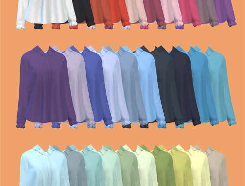 【CHARONLEE】Shushu Tong Double Collar Blouse