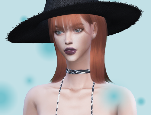 【CHARONLEE】Straw Hat Without Top