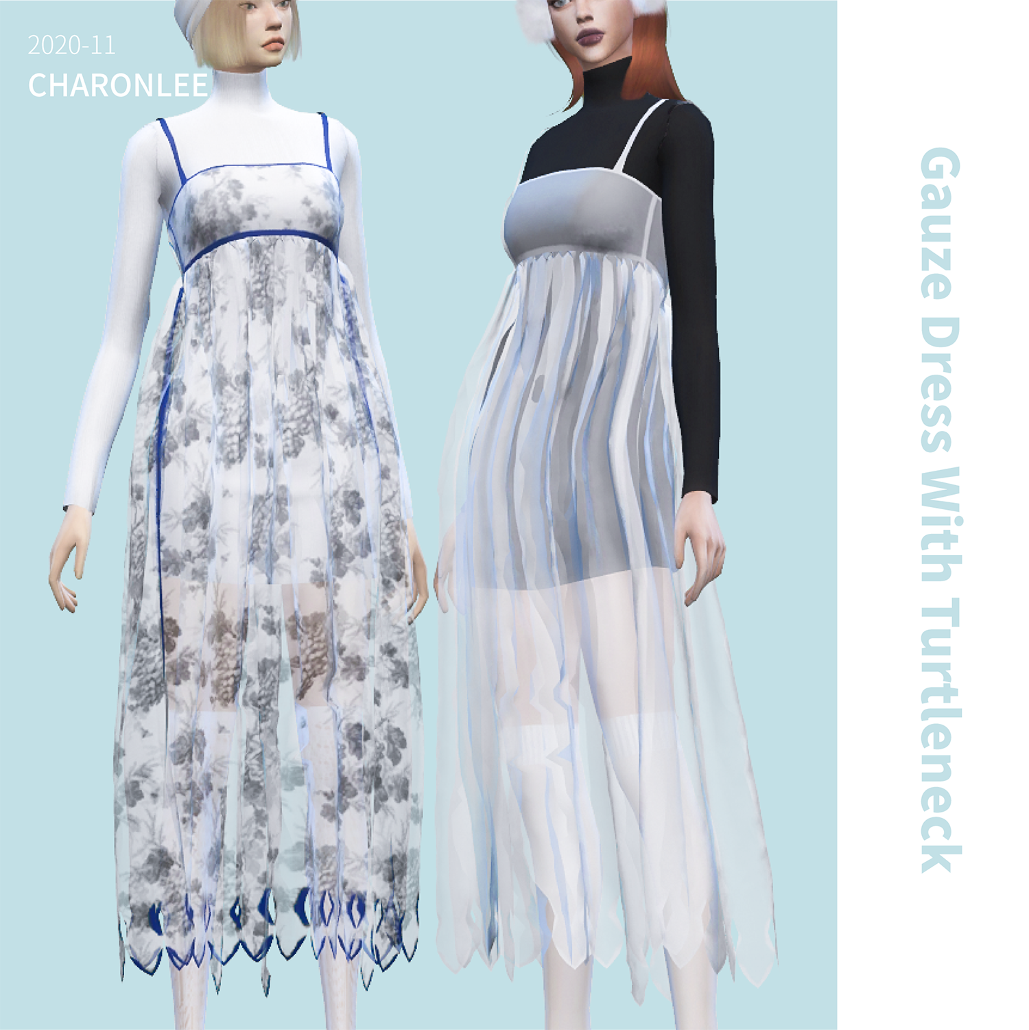 The Sims Resource - (patreon) Belaloallure_Soma dress