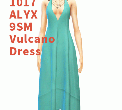 【CHARONLEE】1017 ALYX 9SM Vulcano Dress