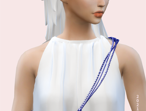 【CHARONLEE】Mix Chains Mental Box Bag