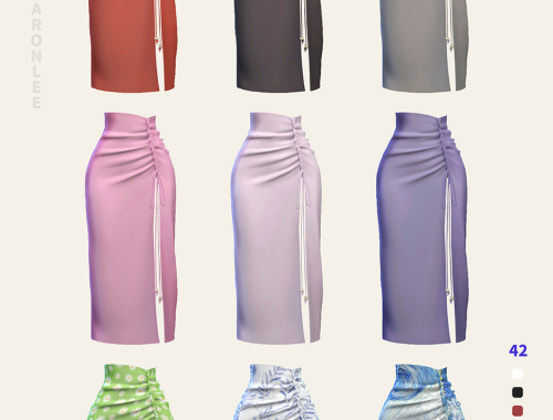 【CHARONLEE】Nanushka Wrap Skirt