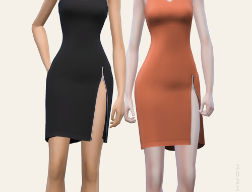 【CHARONLEE】1017ALYX 9SM Zipped Mini Dress