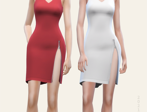 【CHARONLEE】1017ALYX 9SM Zipped Mini Dress