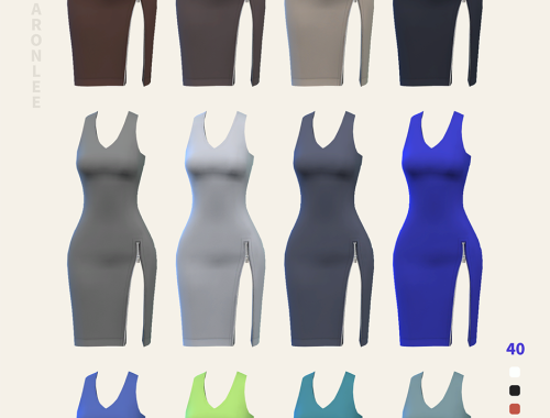 【CHARONLEE】1017ALYX 9SM Zipped Mini Dress