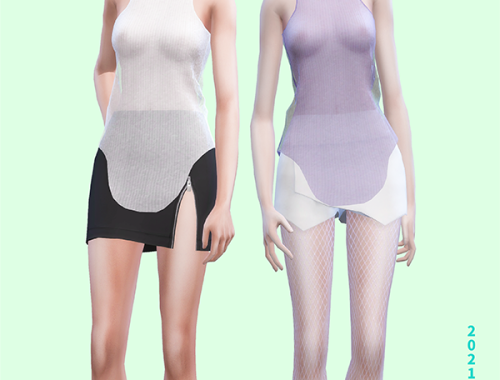【CHARONLEE】333 Studio Hollow Out Bodysuit