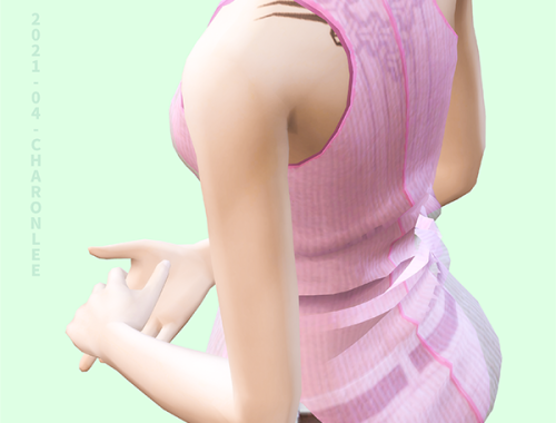 【CHARONLEE】333 Studio Hollow Out Bodysuit