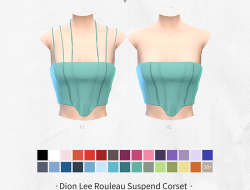 【CHARONLEE】Dion Lee Rouleau Suspend Corset