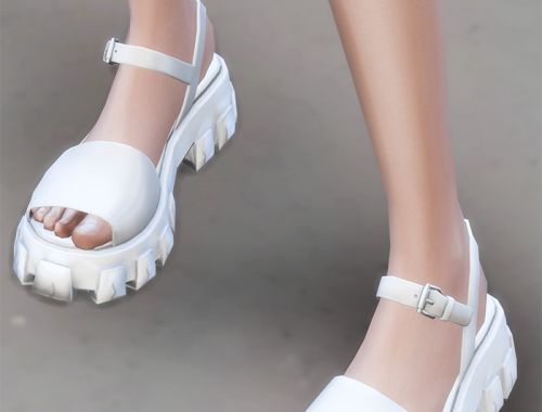 【CHARONLEE】Prada Monolith Platform Sandals