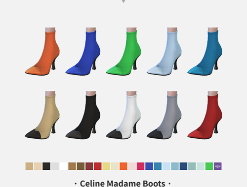 【CHARONLEE】Celine Madame Boots