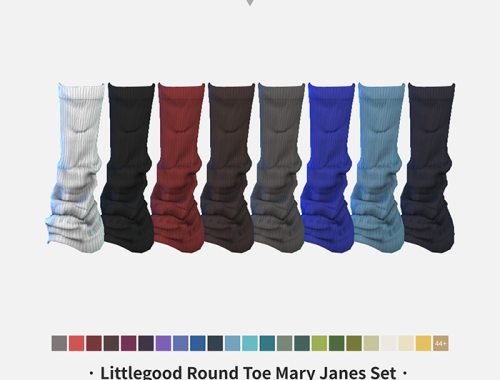 【CHARONLEE】Littlegood Round Toe Mary Janes