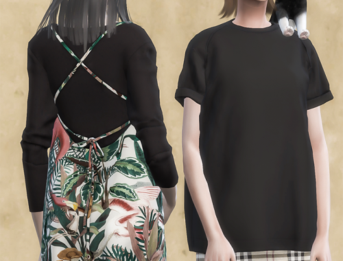 【CHARONLEE】Crying Center Lace-up Apron Dress Set